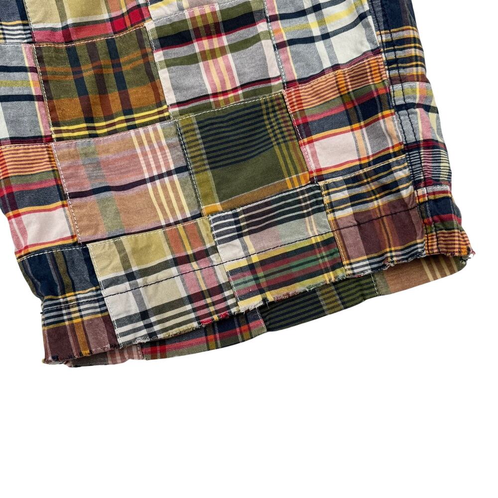 American Eagle Madras Patchwork Cotton Shorts Siz… - image 5